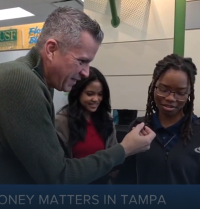  RP 8th graders visit Finance Park